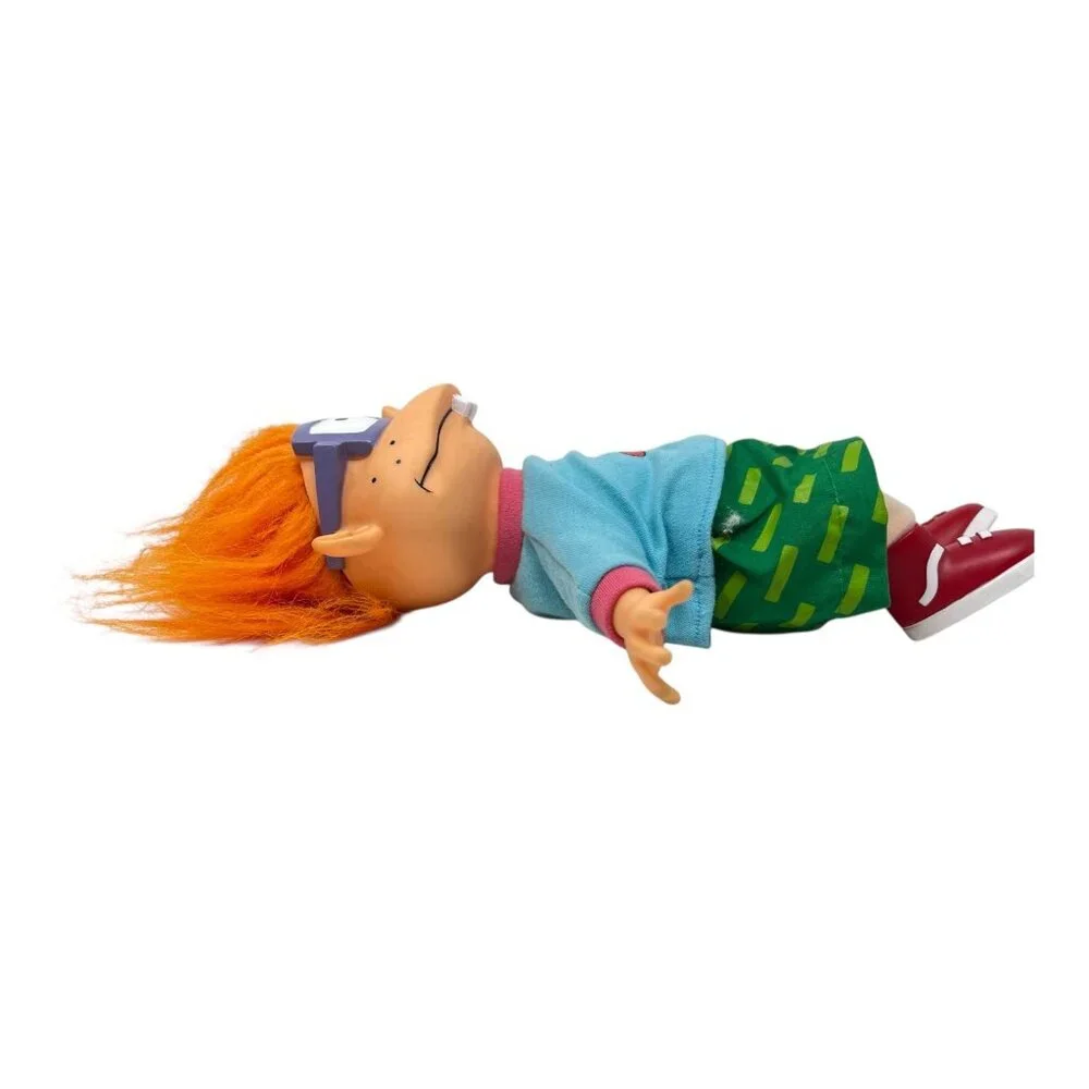 Applause Rugrats Chuckie 1996 Viacom Nickelodeon Stuffed Plush Toy Vintage - Picture 4 of 10